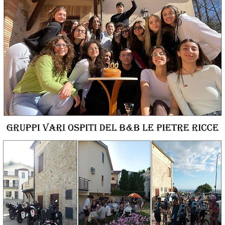 Le Pietre Ricce B&B Roccamontepiano Εξωτερικό φωτογραφία